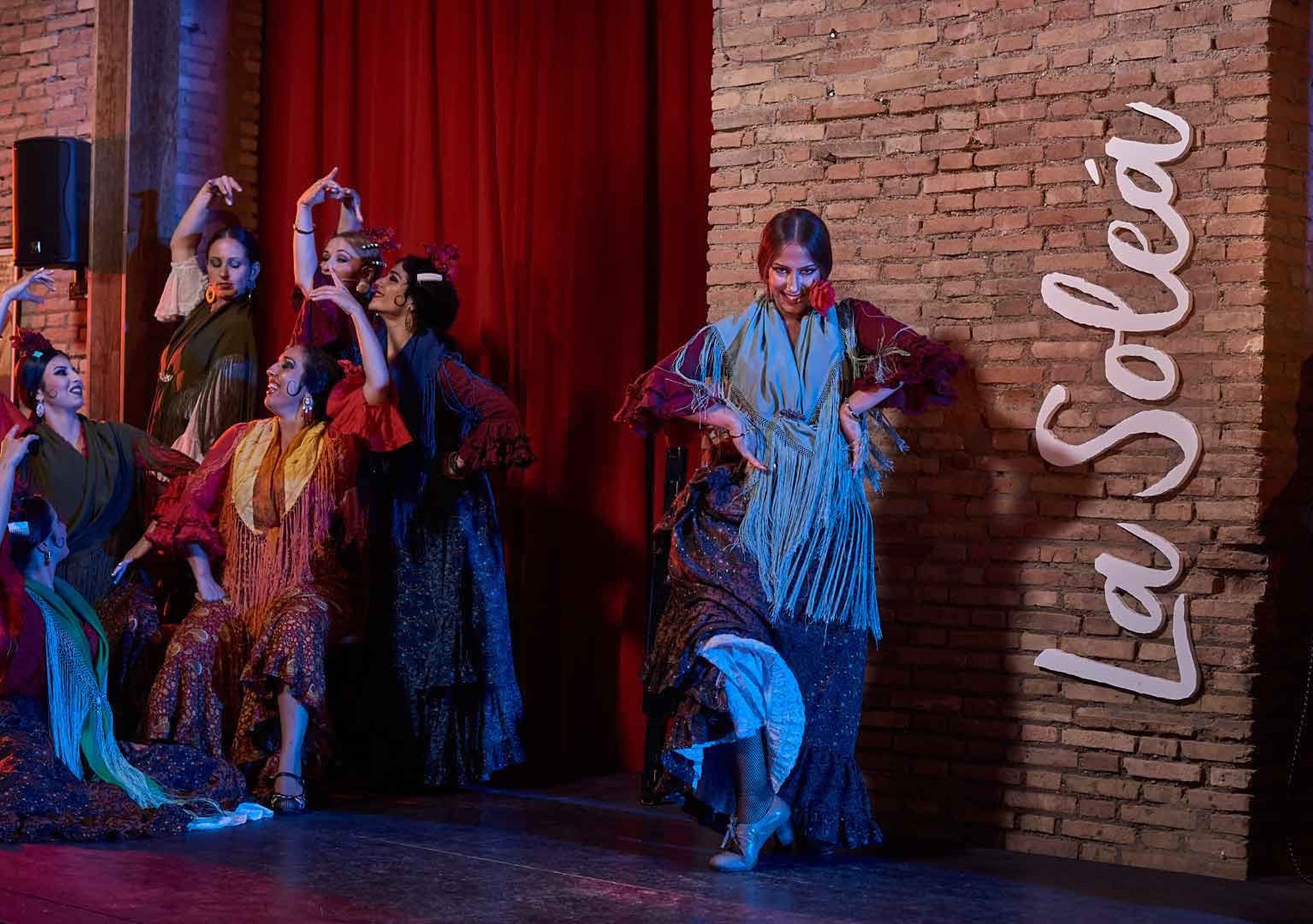 Espectáculo show flamenco en tablao La Soleá