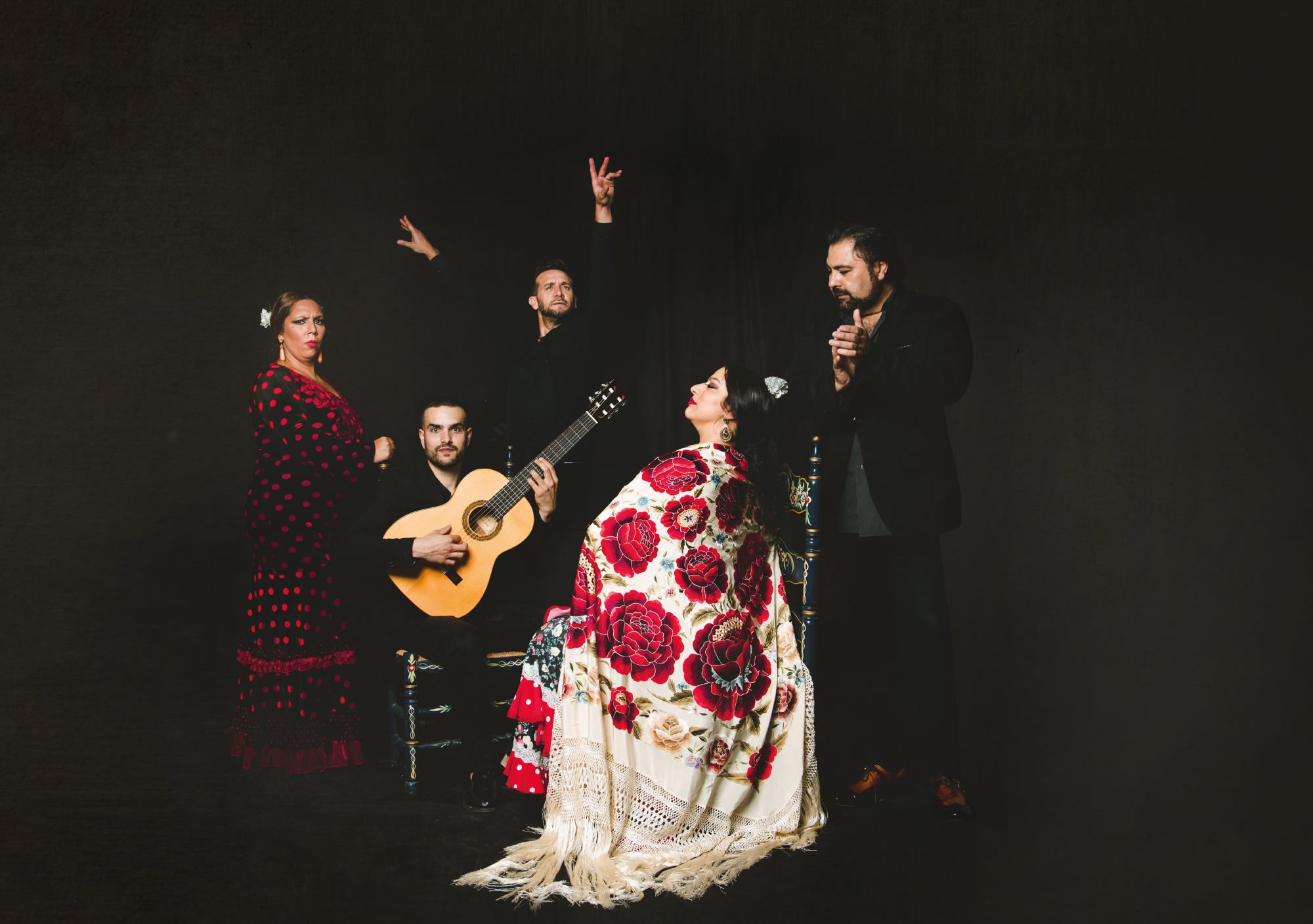 Espectáculo de flamenco en tablao Casa Ana en Plaza Nueva Centro de Granada