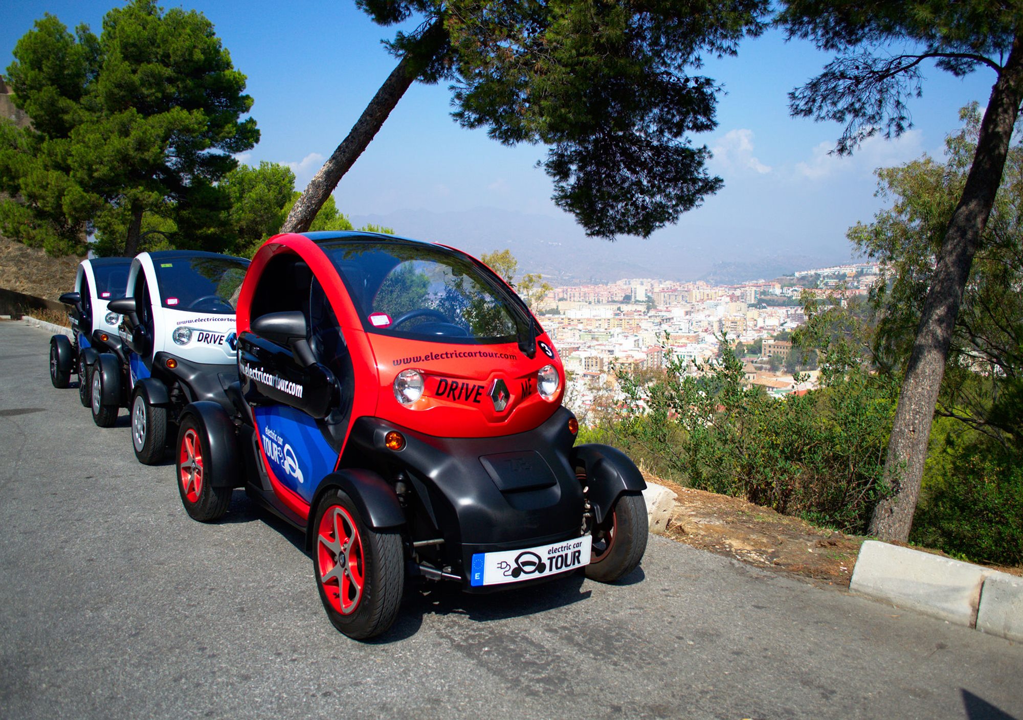 Tours Privados Premium con coche eléctrico en por Málaga con guía oficial experto especialista visitas excursiones rutas