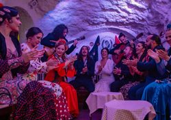 Espectáculo de zambra gitana en Cueva Flamenca Los Parrones